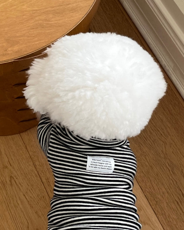 Everyday Stripe Turtle-Neck / 4Color