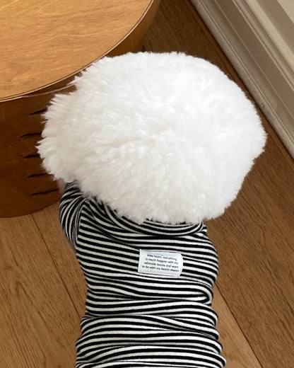 Everyday Stripe Turtle-Neck / 4Color