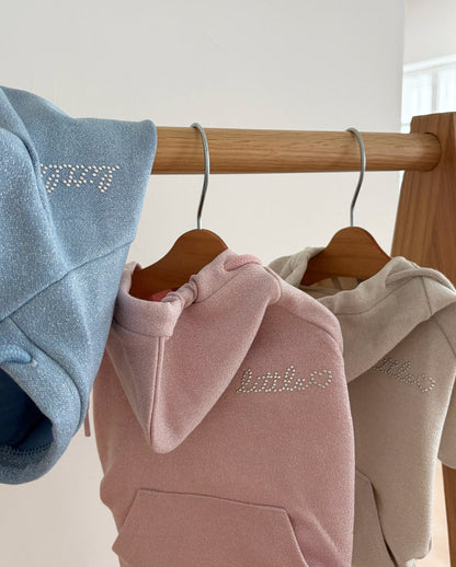 Tuize Bling Hood Zip-Up / 3Color