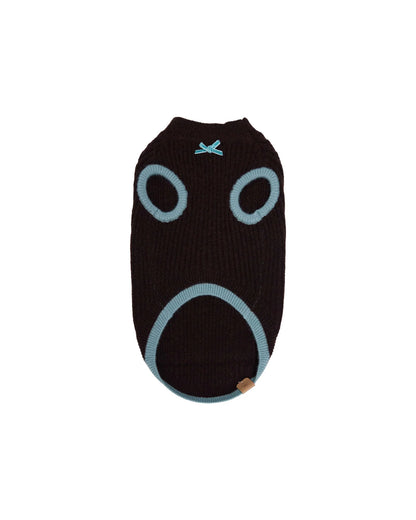 Oxford Logo Knit Vest 2.0 / BROWN・MINT