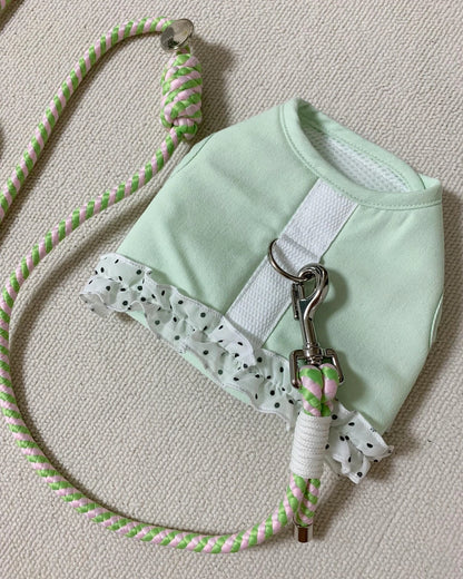 【予約】Dot Denim Harness / Mint