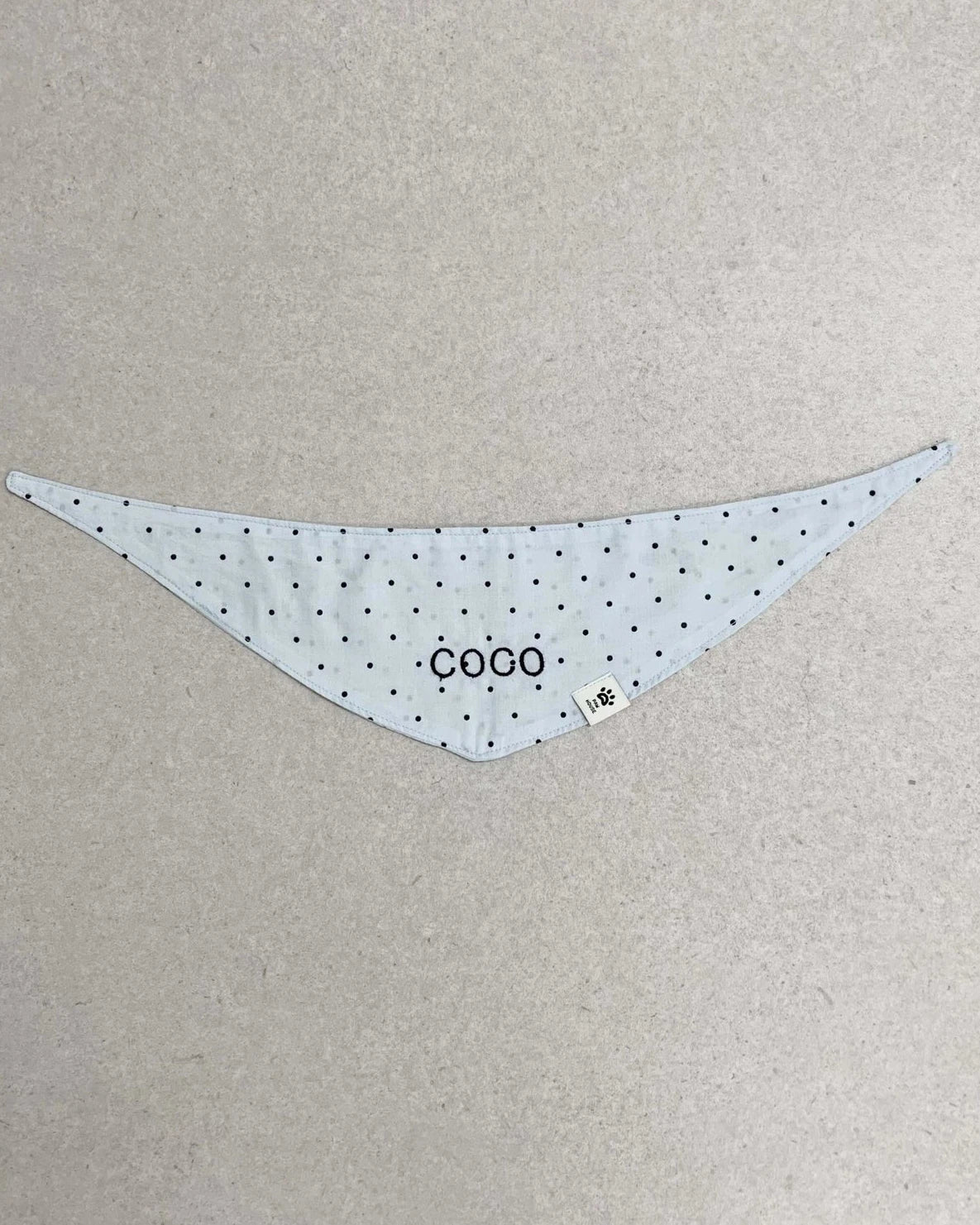 【予約】Dot Name Scarf / 2Color