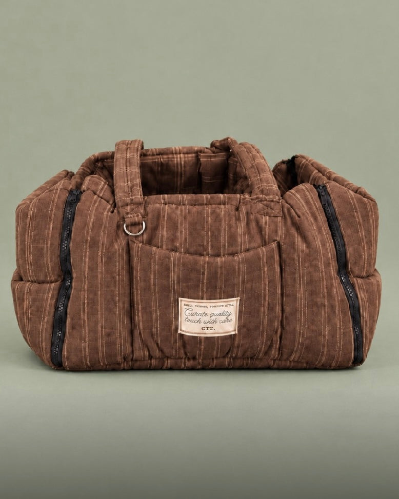 Cloud Pudding Bag / Taupe Brown