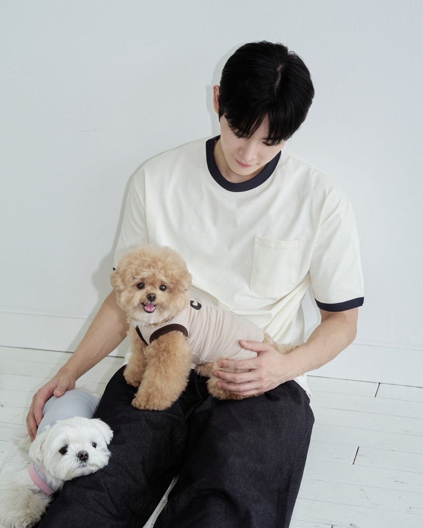 Air Mesh Cooling Tee / Taupe Brown