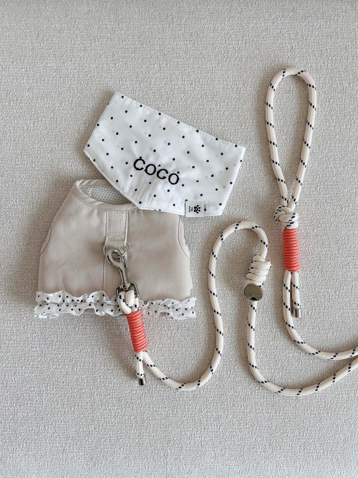 【予約】Dotty Rope leash / 3Color