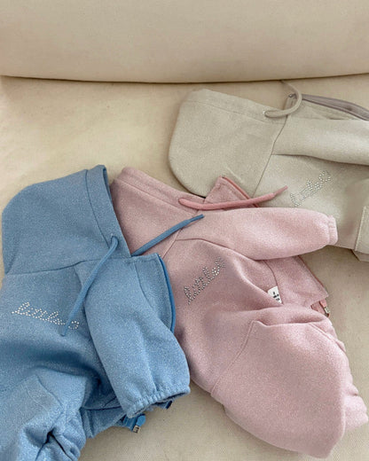 Tuize Bling Hood Zip-Up / 3Color