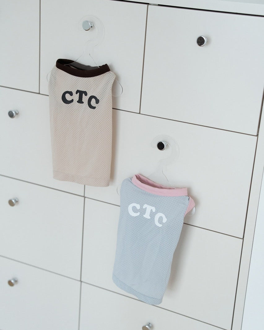 Air Mesh Cooling Tee / Petal Silver