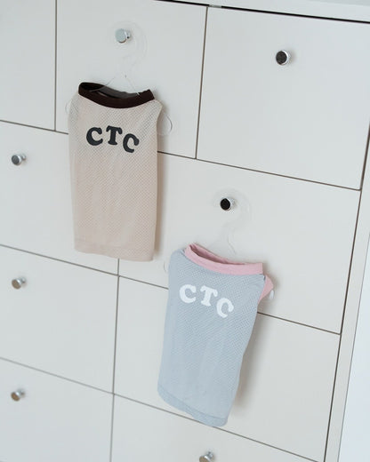 Air Mesh Cooling Tee / Petal Silver