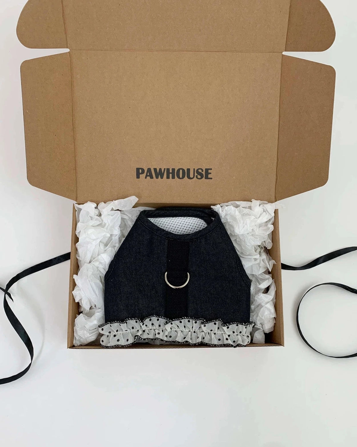 【予約】Dot Denim Harness / Dark Indigo