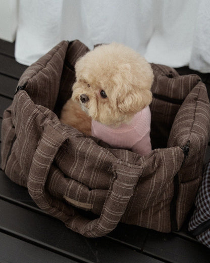Cloud Pudding Bag / Taupe Brown