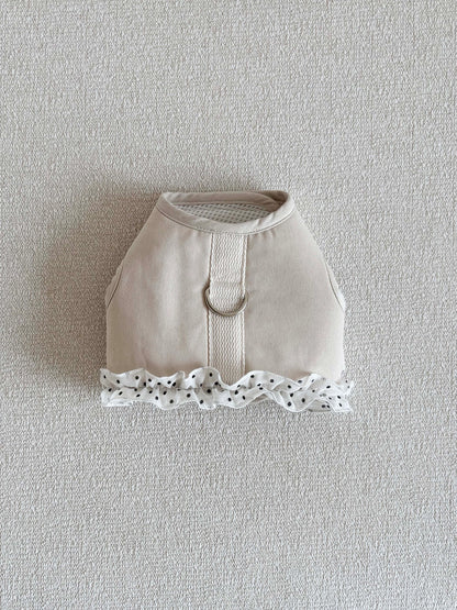 【予約】Dot Denim Harness / Cream