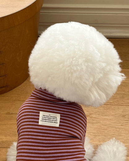 Everyday Stripe Turtle-Neck / 4Color