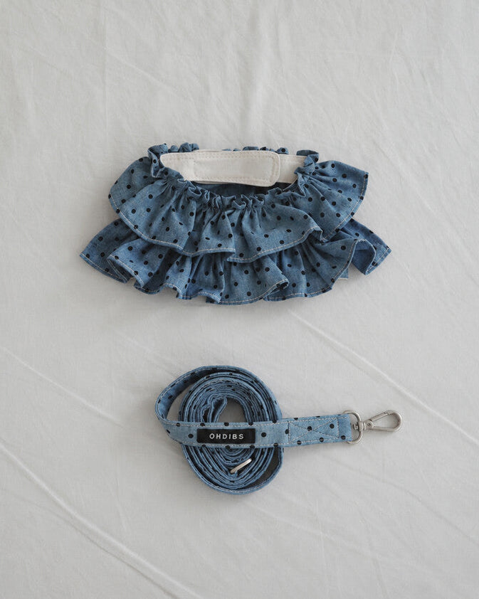 CAPENESS NO.22 leash _ Dot Denim