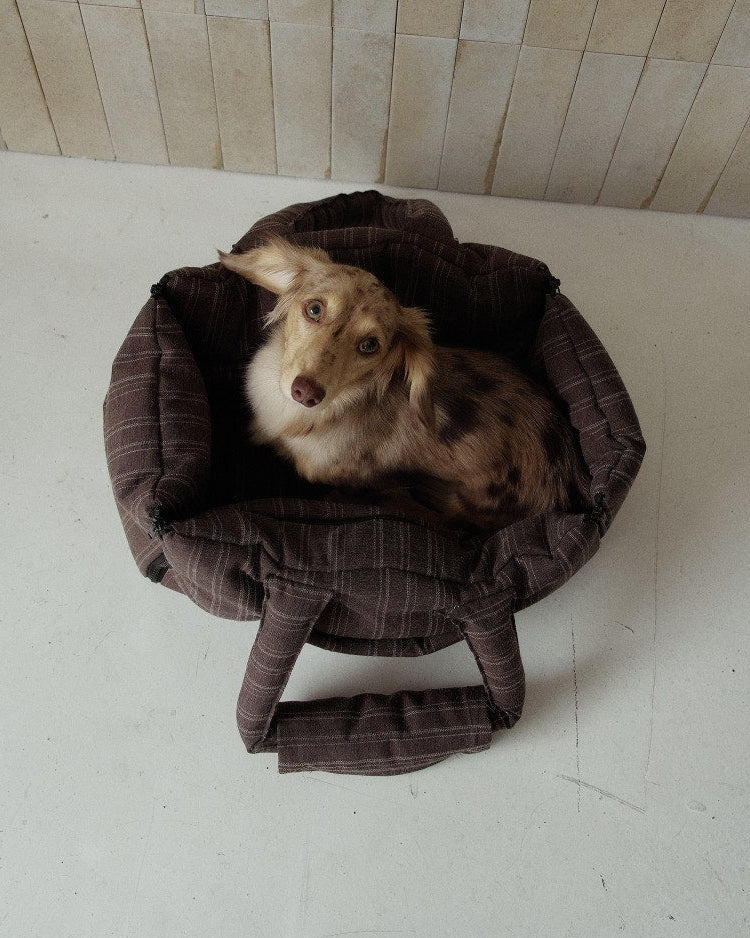 Cloud Pudding Bag / Taupe Brown