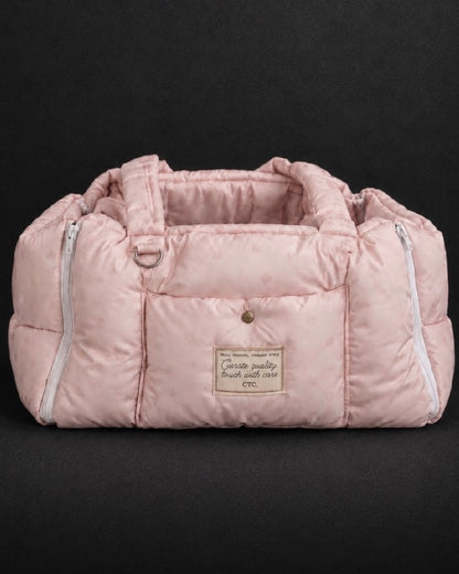 Cloud Pudding Bag / Pale Pink Dot
