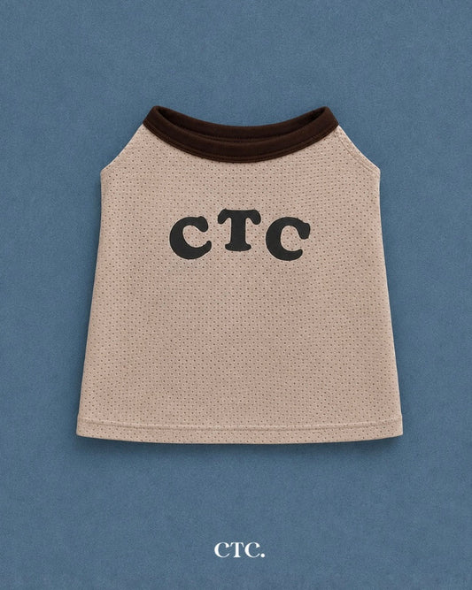 Air Mesh Cooling Tee / Taupe Brown
