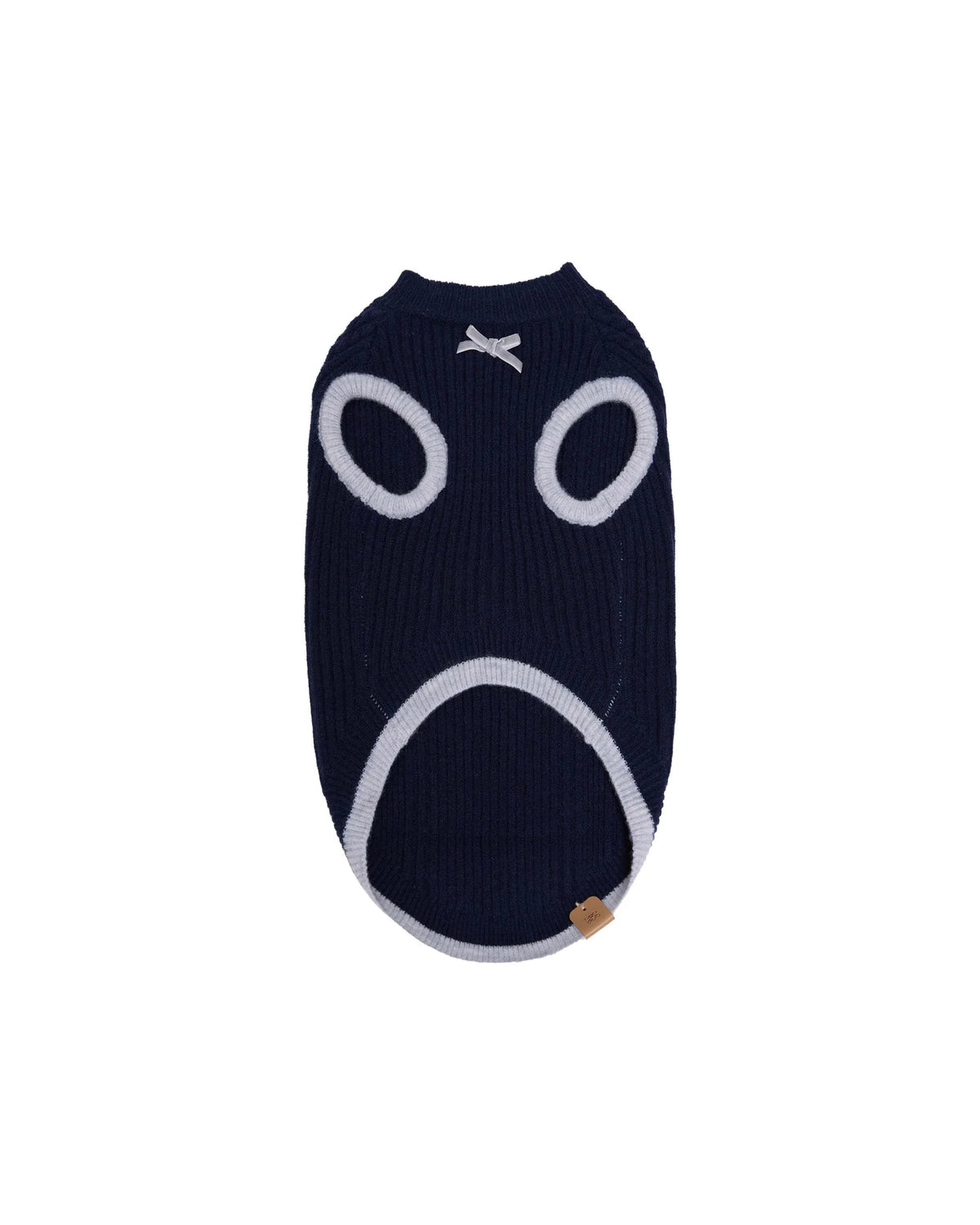 Oxford Logo Knit Vest 2.0 / NAVY・GRAY