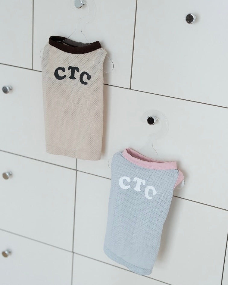 Air Mesh Cooling Tee / Taupe Brown