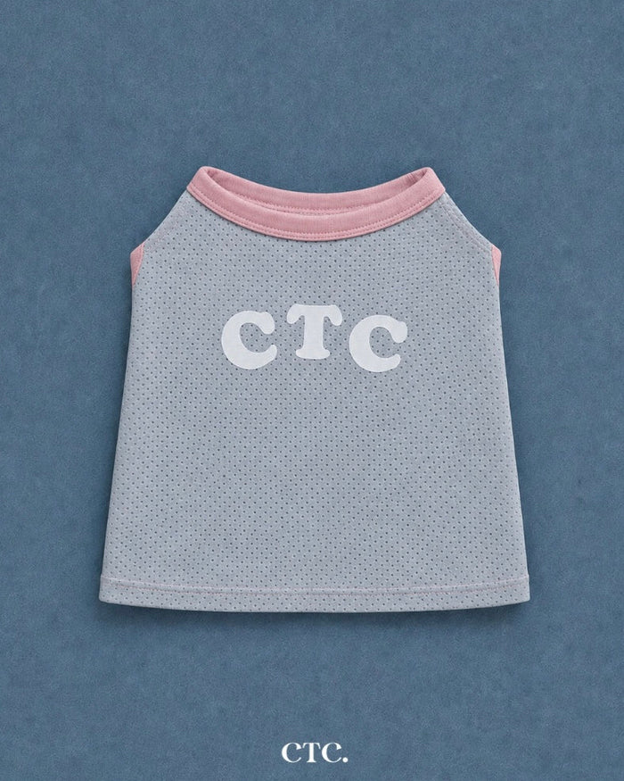 Air Mesh Cooling Tee / Petal Silver