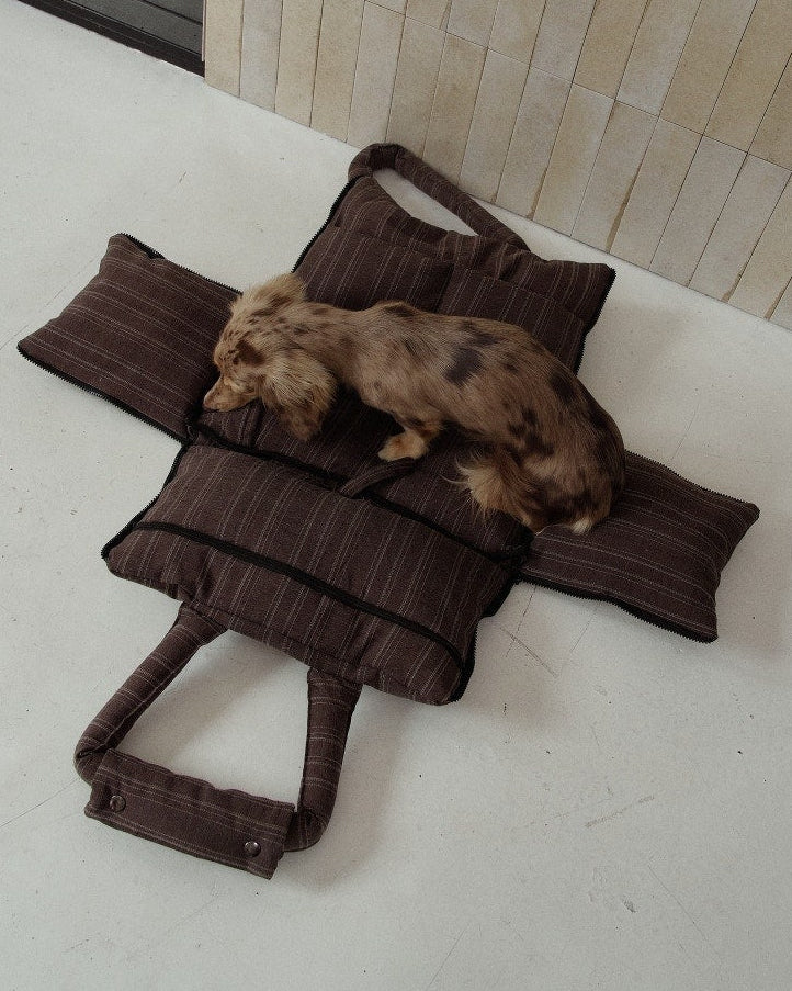 Cloud Pudding Bag / Taupe Brown
