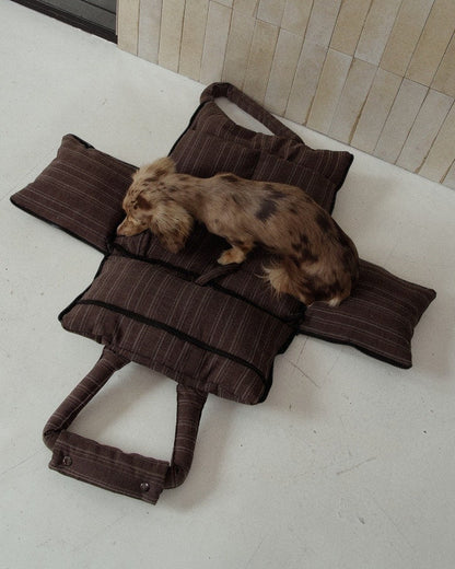 Cloud Pudding Bag / Taupe Brown