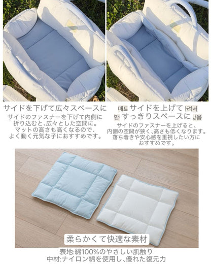 BIMEEドッグキャリーバッグの内装と素材
